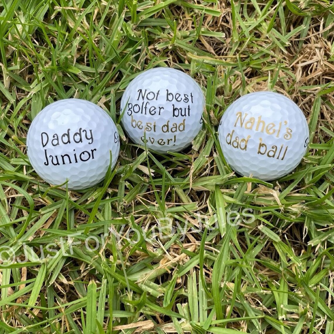 Personalised Golf Ball Custom Made With Name & Image Golf Etsy