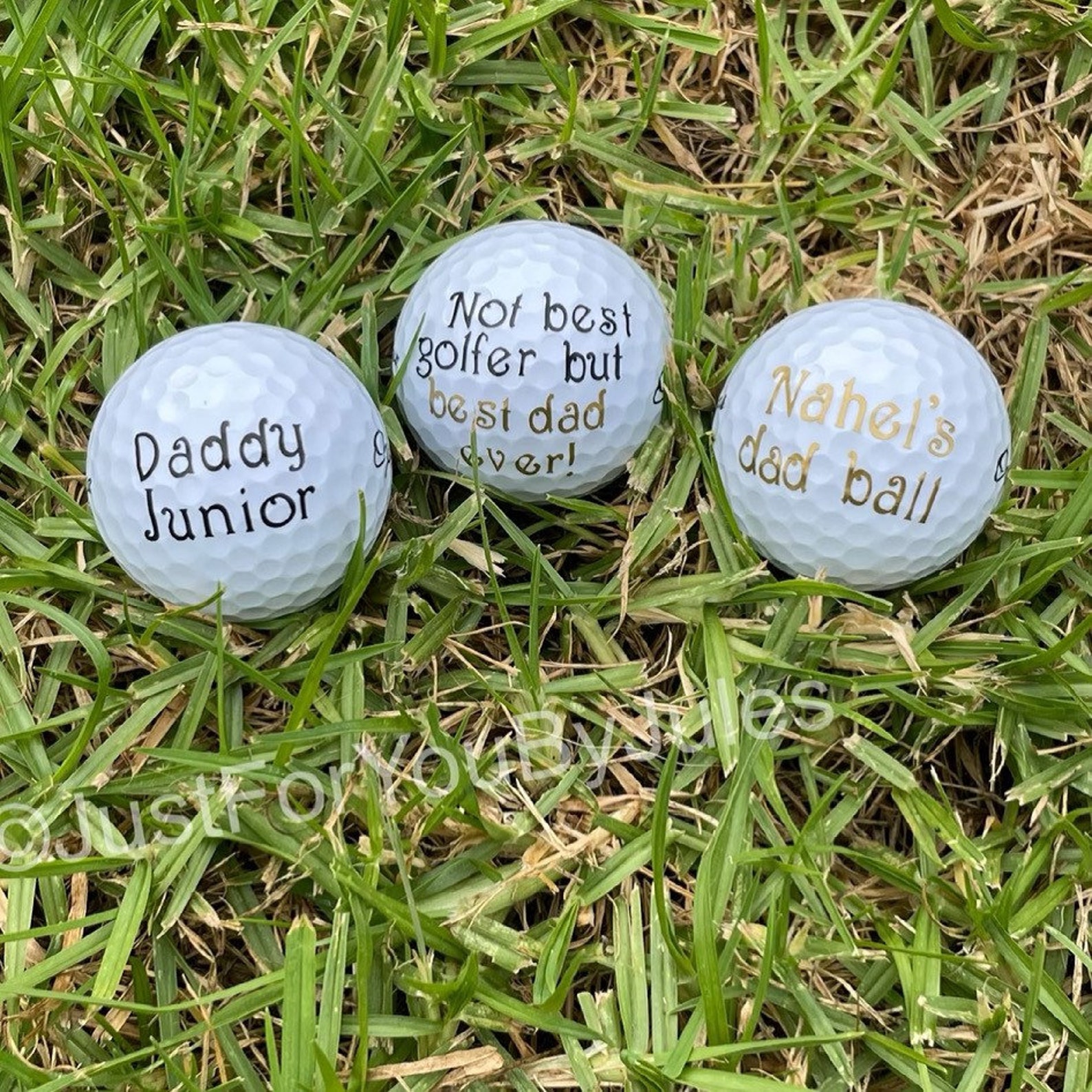 Personalised Golf Ball Custom Made With Name & Image Golf Etsy
