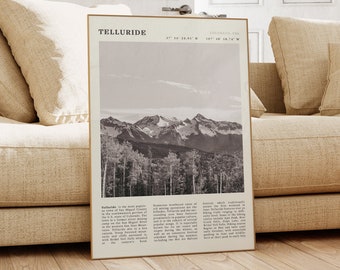 Telluride Travel Poster - Etsy