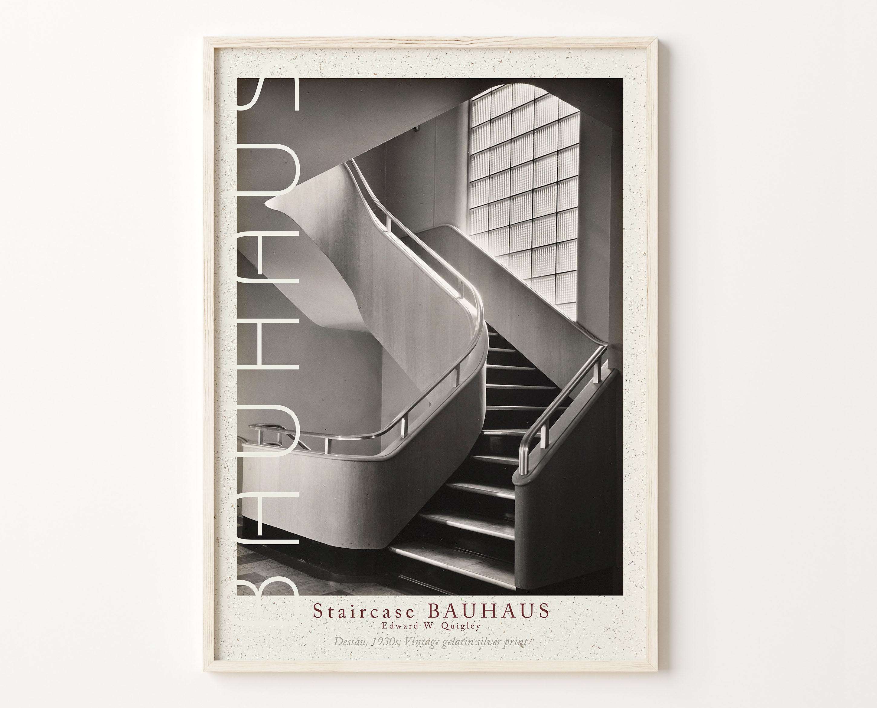 grus politik Notesbog Bauhaus Stairway Photo Print Bauhaus School Quigley Photo - Etsy