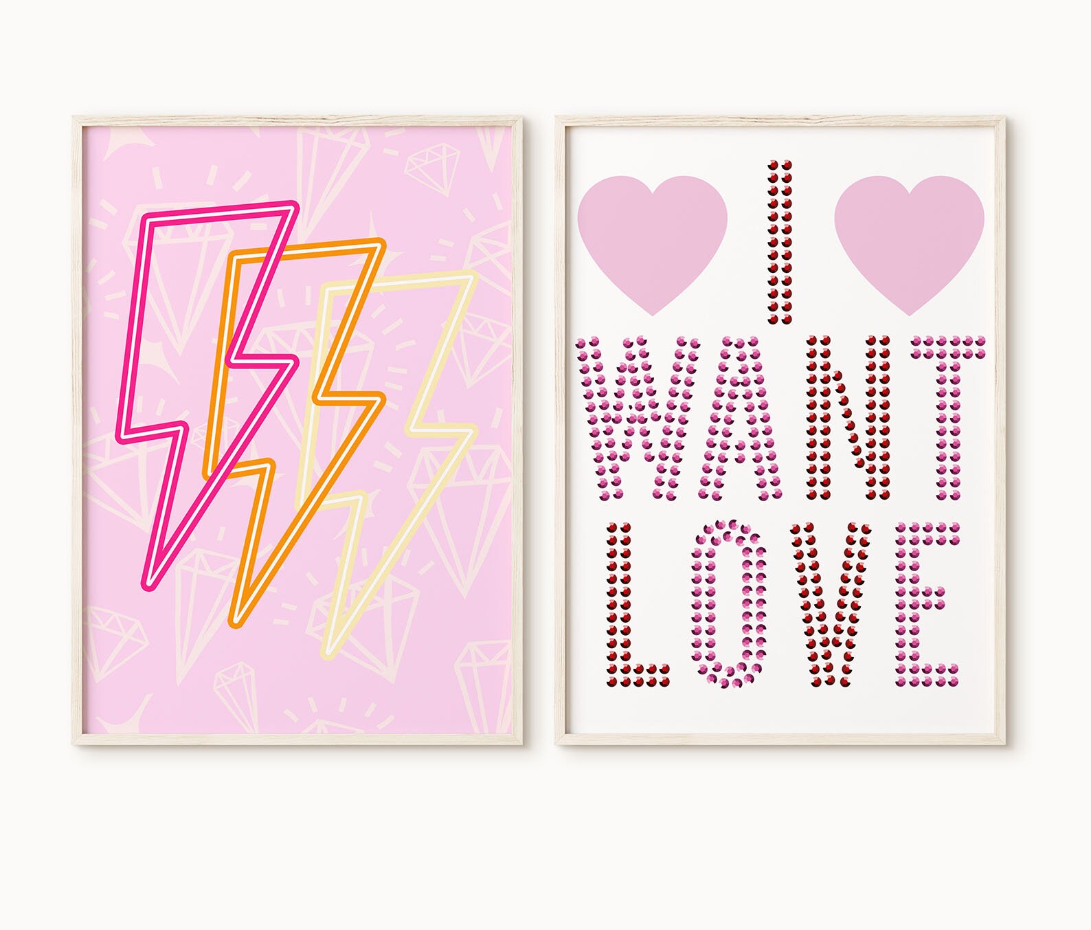 Preppy Aesthetic Set of 10 Gallery Prints Teenage Girl Room Etsy
