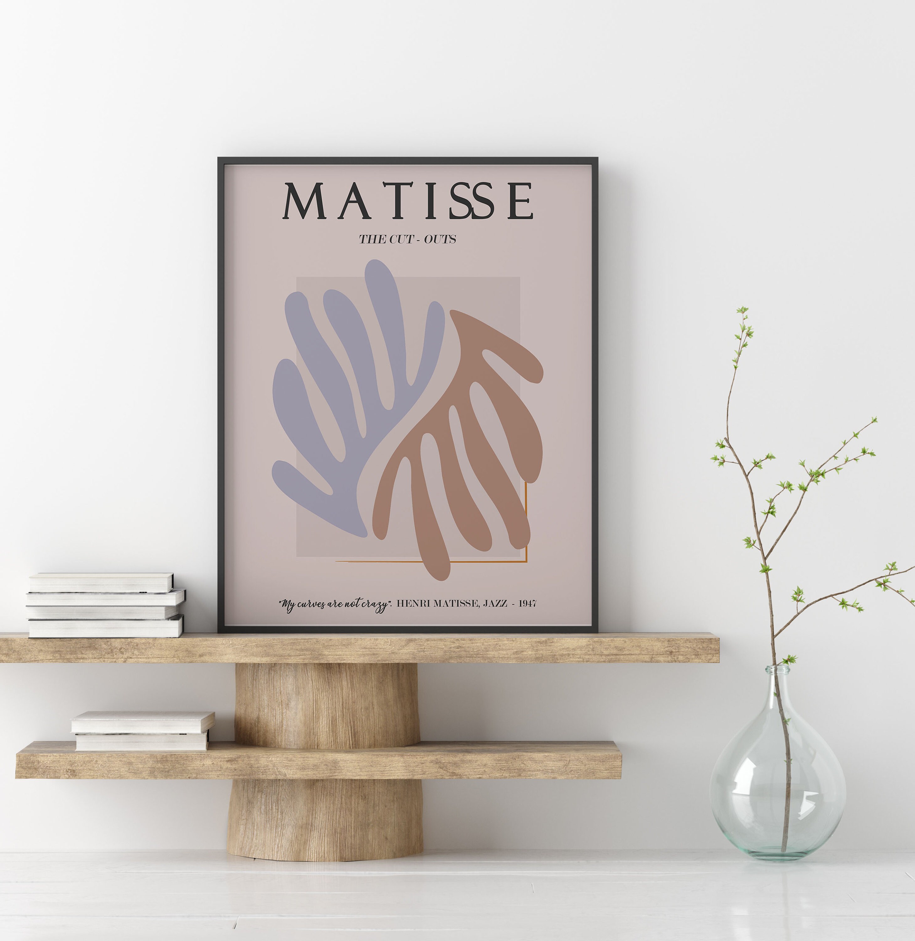 Prints Digital Prints Matisse Pastel Light colors Matisse Digital Print