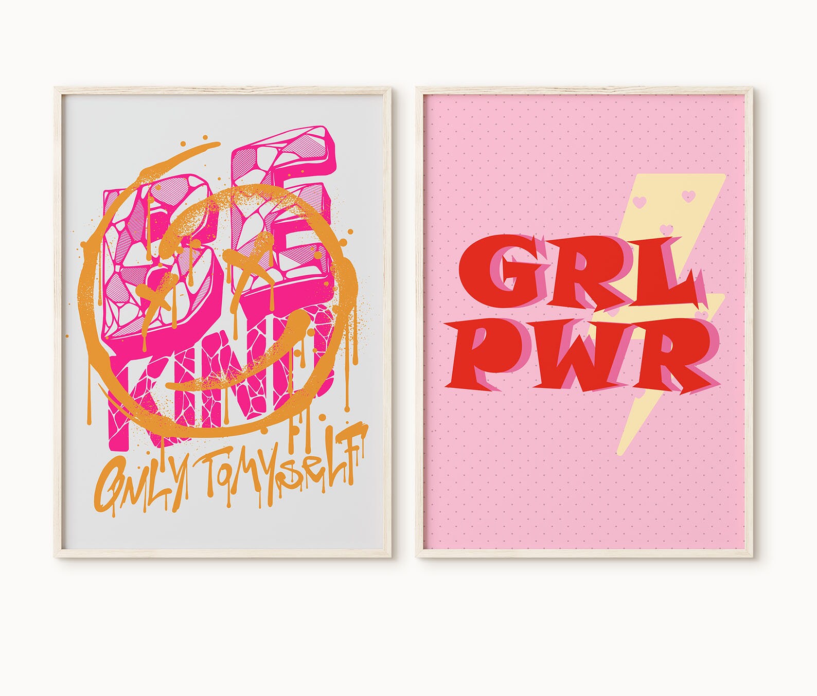 Preppy Aesthetic Set of 10 Gallery Prints Teenage Girl Room Etsy