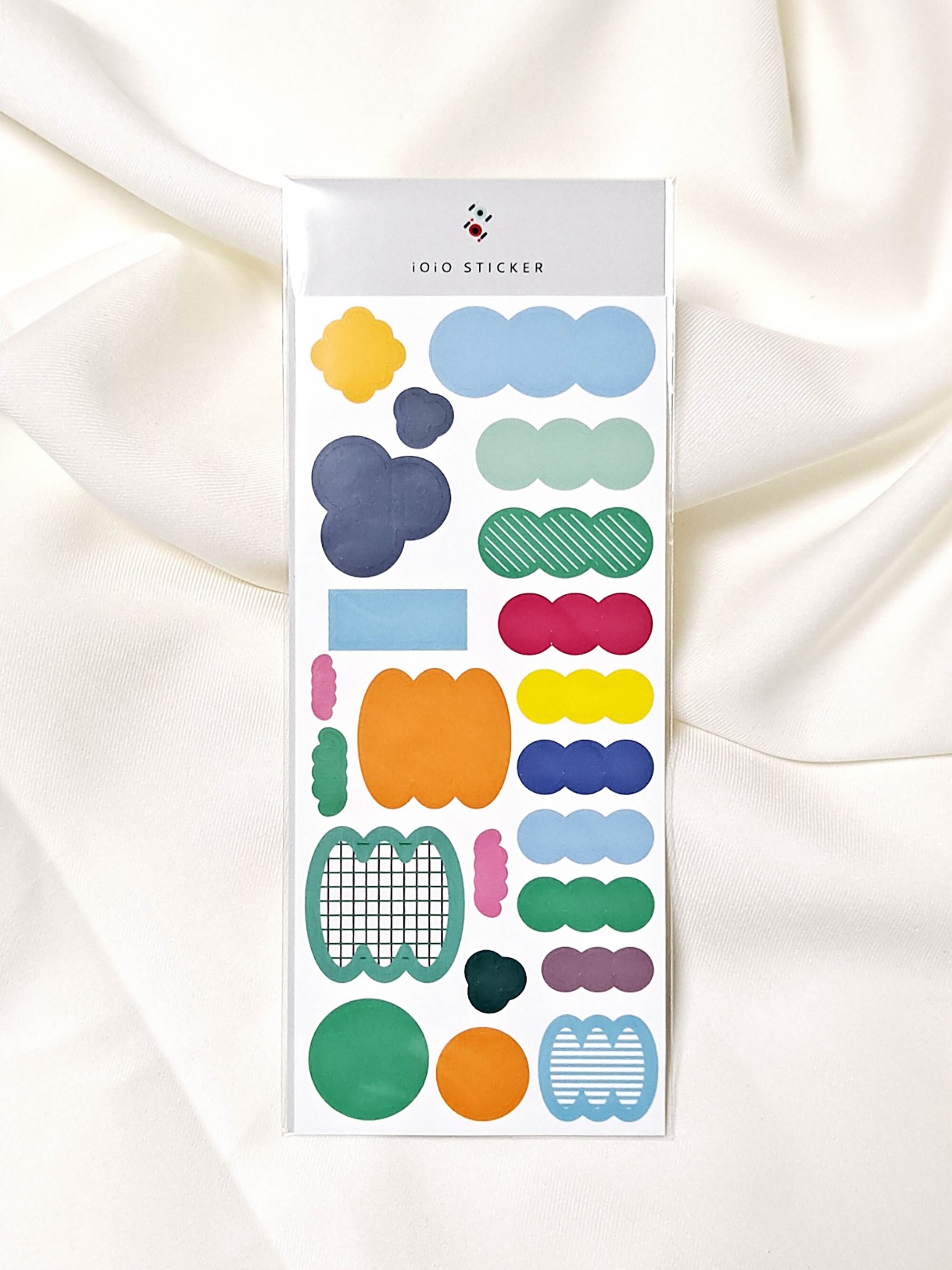 Original Sticker, 3 Stickers Set, Abstract and Geometric Shapes - Etsy
