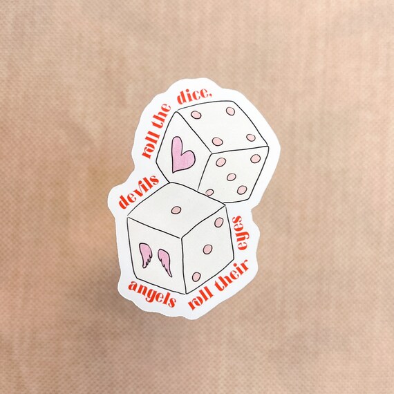 Taylor Swift Stickers: The Lover Collection - Roll the Dice