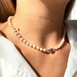 Vintage Faux Pearl Necklace