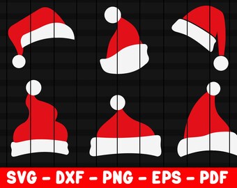 Download Santa Hat Svg Etsy