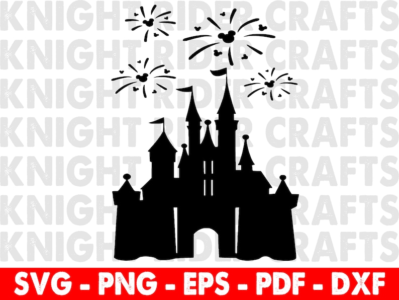 Free Free 186 Disney Castle And Fireworks Svg SVG PNG EPS DXF File