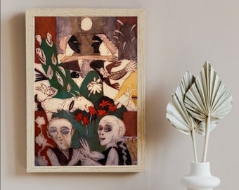 Fairytales of Purvapalli | Art Print | Art | Contemporary Art | Indian Art | Indian Artist | Home Decor | Wall Decor