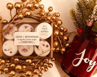 Tealight Sample Gift Set—(Try Before You Buy A Large Size Candle or Tin)