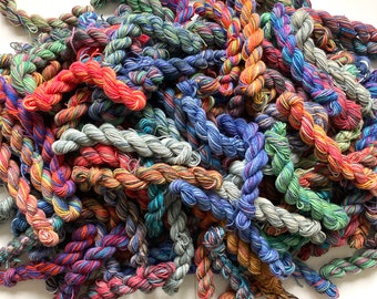 Scrappy Sock Yarn Grab Bag - 20 x 10g = 200g - Mystery Minis - Scrappy Knitting - Opal Sock Yarn - Knitting - Crochet - Mother's Day Gift