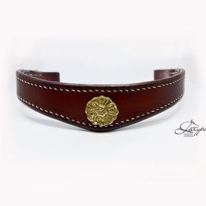 Portuguese iberian browband Lazypony, leather medieval browband, decorated browband, personalized browband, custom horse browband