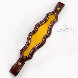 Muserola de cuero Bronc Lazypony, muserola de halter o hackamore hecha a mano