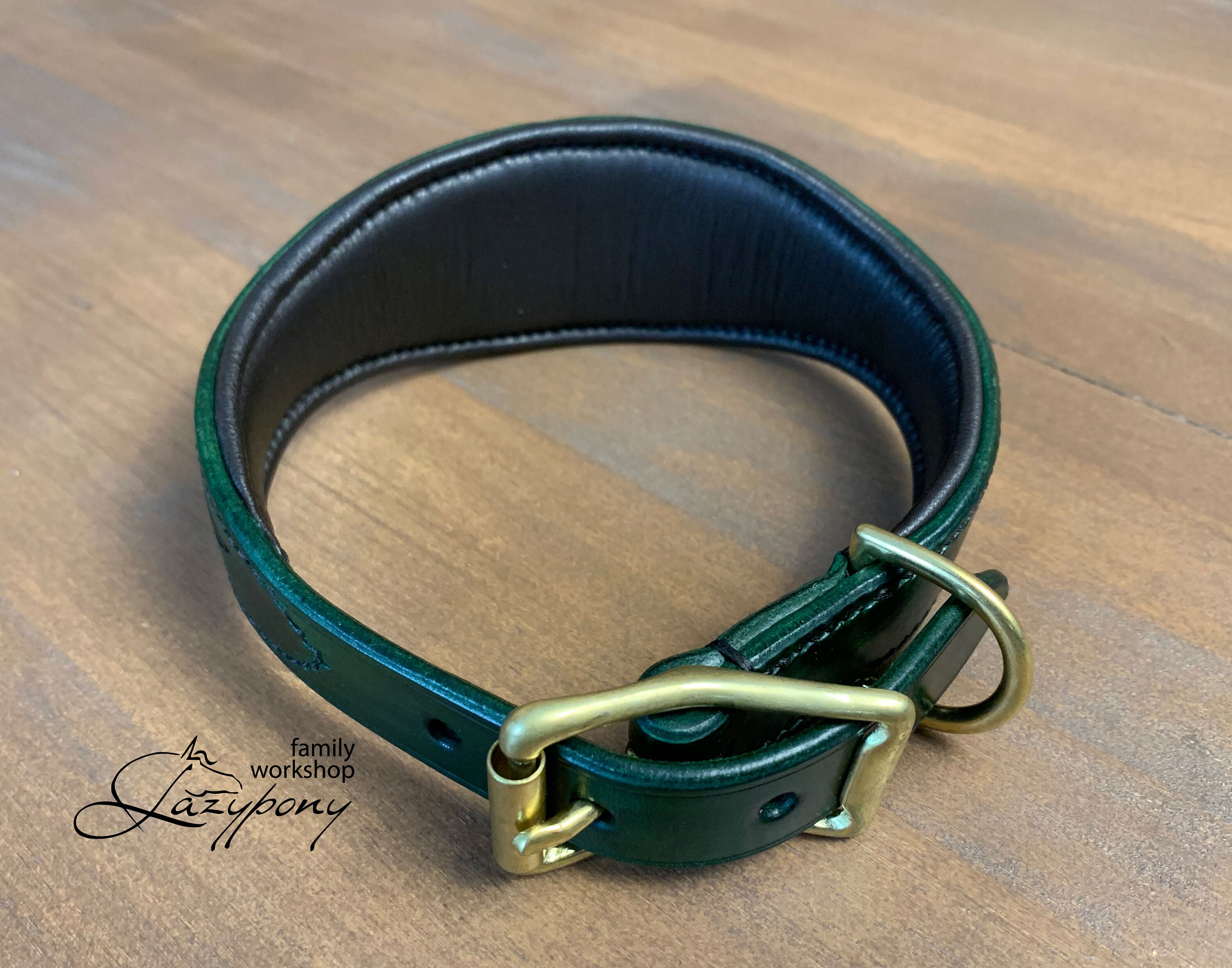 Spiked Studded Leather Dog Collar Wolf Lazypony Collar With Etsy