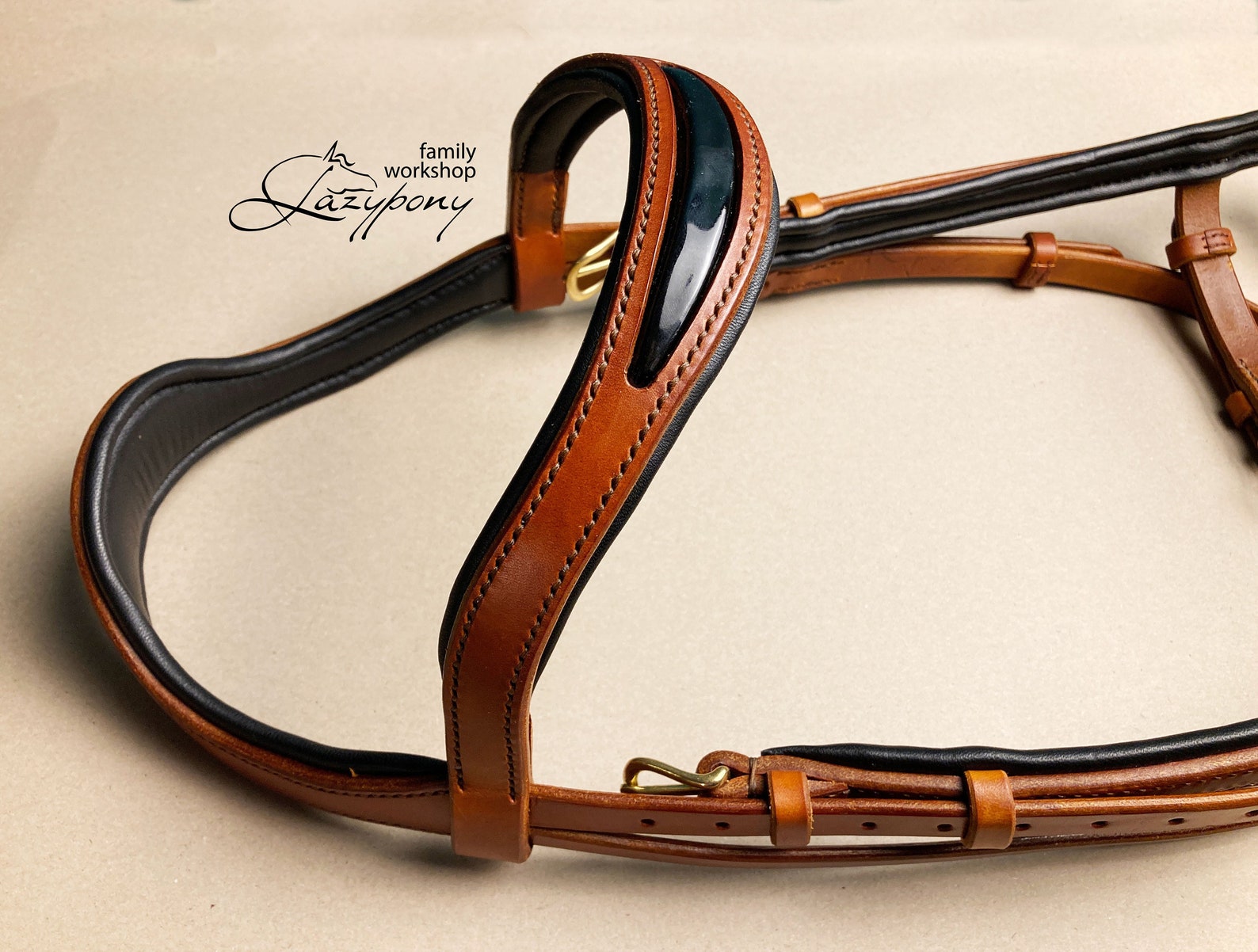 Leather Sidepull Lazypony Bitless Bridle Side Pull for Etsy