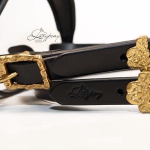 Custom Leather Iberian Bridle