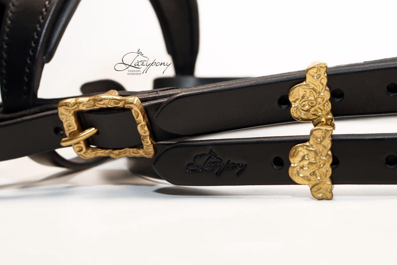 Custom Leather Iberian Bridle