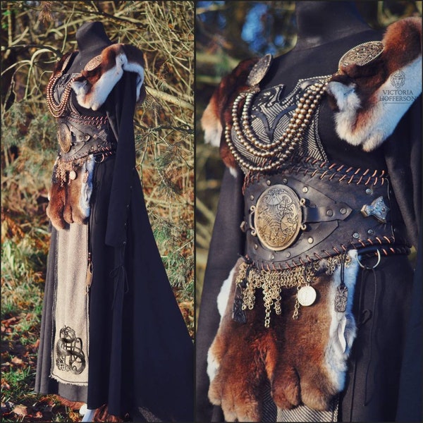 SKAÐI Viking inspired fantasy dress [made to measure]