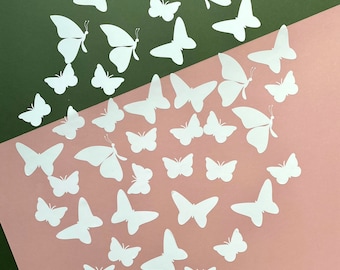Reusable Butterfly Window Stickers Summer Decor
