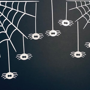 Spider Window Sticker Display- wiederverwendbare Fensteraufkleber, Halloween, Herbst, wiederverwendbar