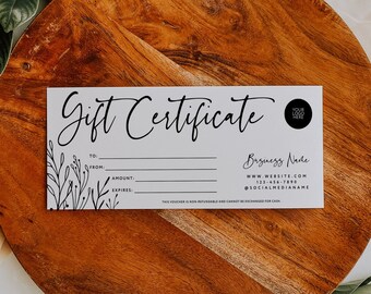 Gift Certificates