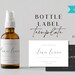Room Spray Label Template Editable Product Label Template - Etsy