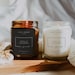 Modern Candle Label Template, Editable Candle Label Design, Customizable Candle Tin Label Template, Canva Template DIY Candle Sticker- April 