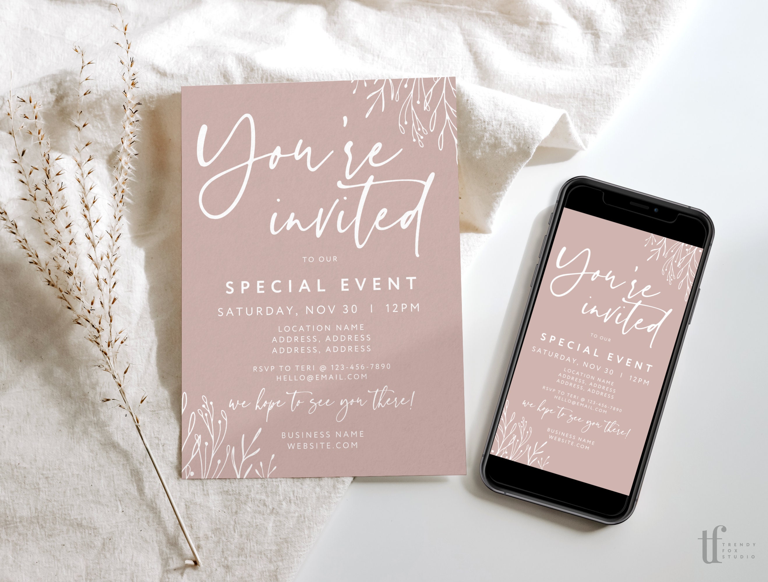 Vera Bradley Printable Invitation Let's Party Cake With Candles