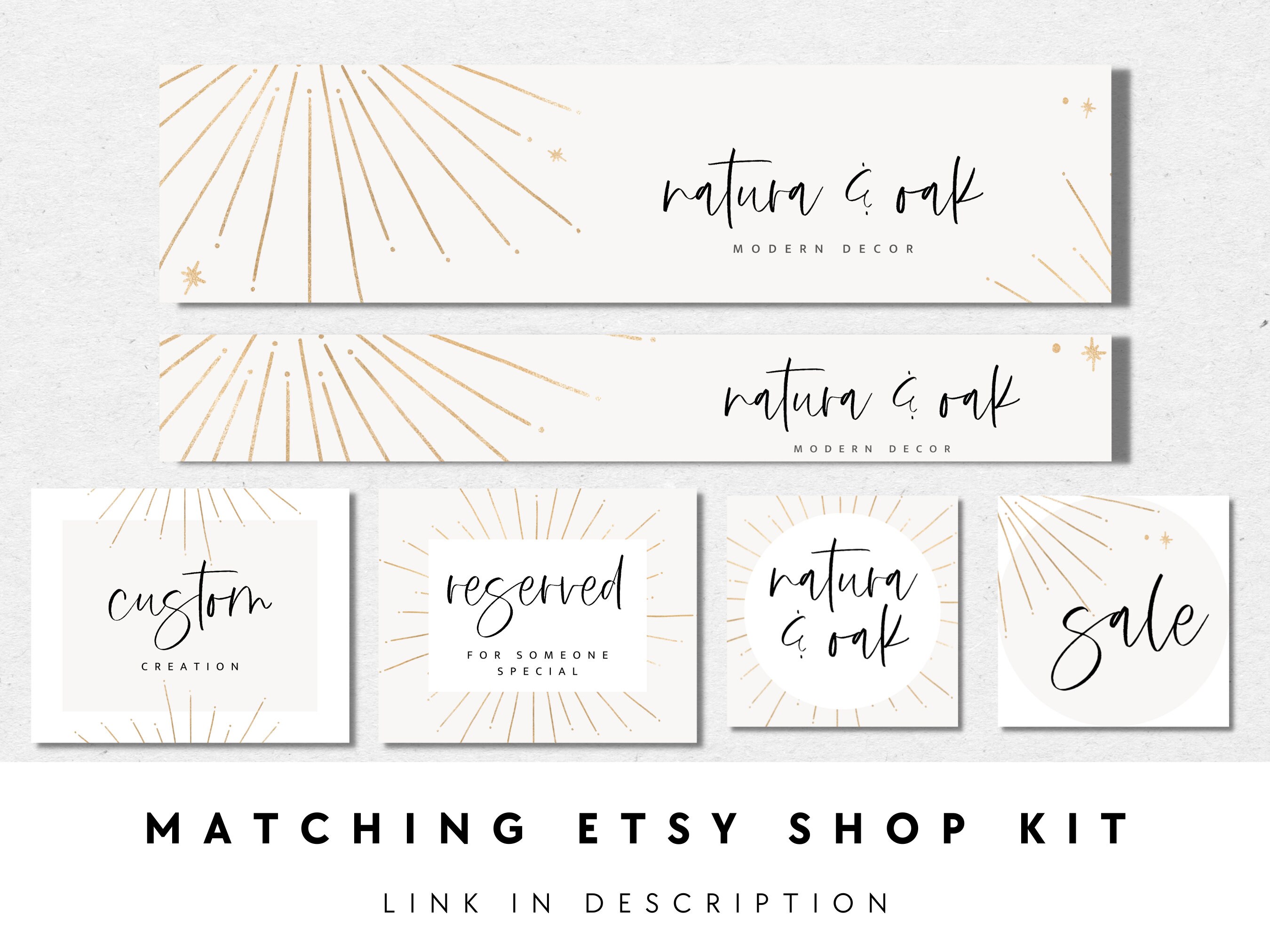 Gold Facebook Cover Template Facebook Banner Facebook Etsy