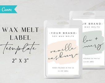 Wax Melt Labelscandle Labelwax Melt Packagingwax Melt 