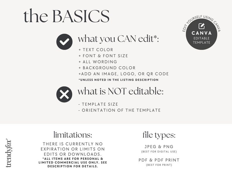 DIY Luxury Candle Care Card, Thank You Card Template, Minimal Care Instructions Template, Candle Business Branding Card, Canva - Bailey image 5