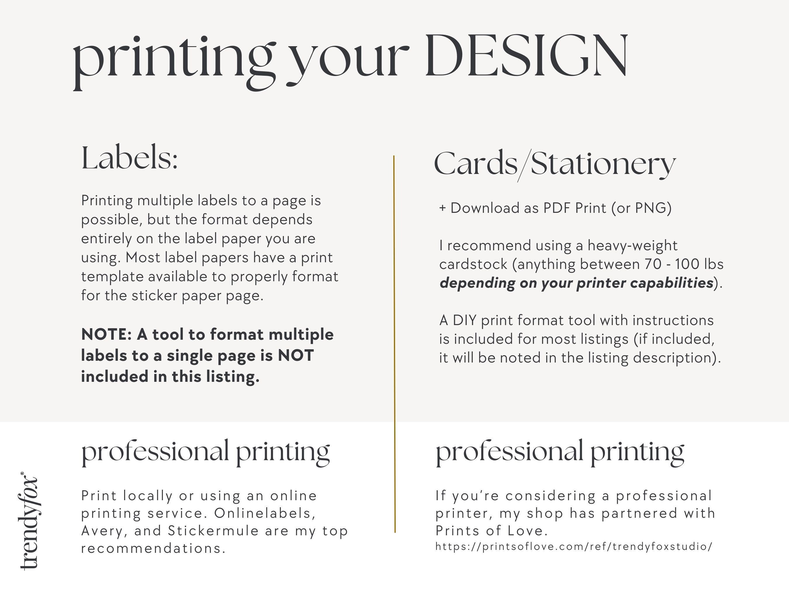 Box Label Template, Editable Packaging Labels, Order Packaging Stickers ...