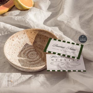 Old Money Appointment Reminder Card Canva Template, Vintage Luxe Editable Business Booking Reminder, Upcoming Next Appointment - Lorna