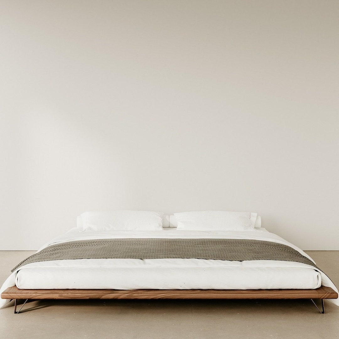 OLIVE Bed Modern Platform Bed Low Bed Platform Bed Frame Etsy Australia