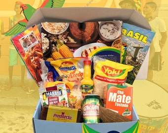 Brazil Box Delicioso I Cooking Box Rio de Janeiro, Gift Box Brazil, Brazilian Food, Creative Gift