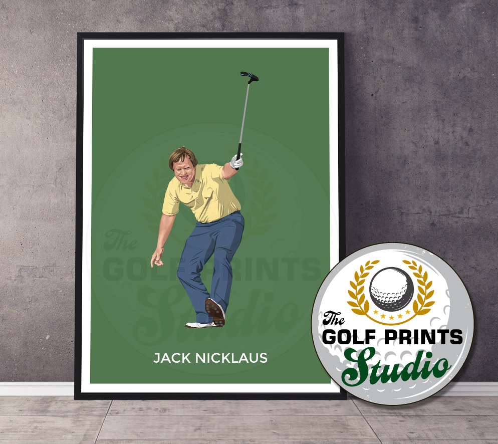 最も完璧な Nicklaus Jack ゴルフ 1972 Nicklaus フォトコラージュ（Jack その他