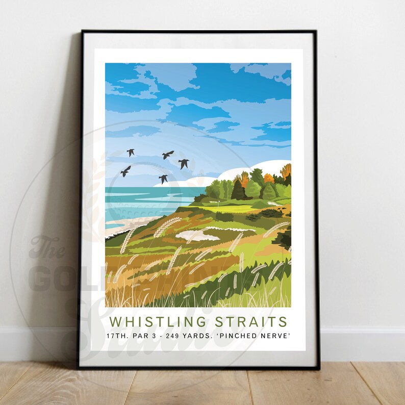 Whistling Straits 17th Hole Ryder Cup Pinched Nerve Kohler Etsy UK