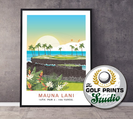 ゴルフコース アートプリント A2版 ２枚セット ゴルフコース アートプリント A2版 2枚セット