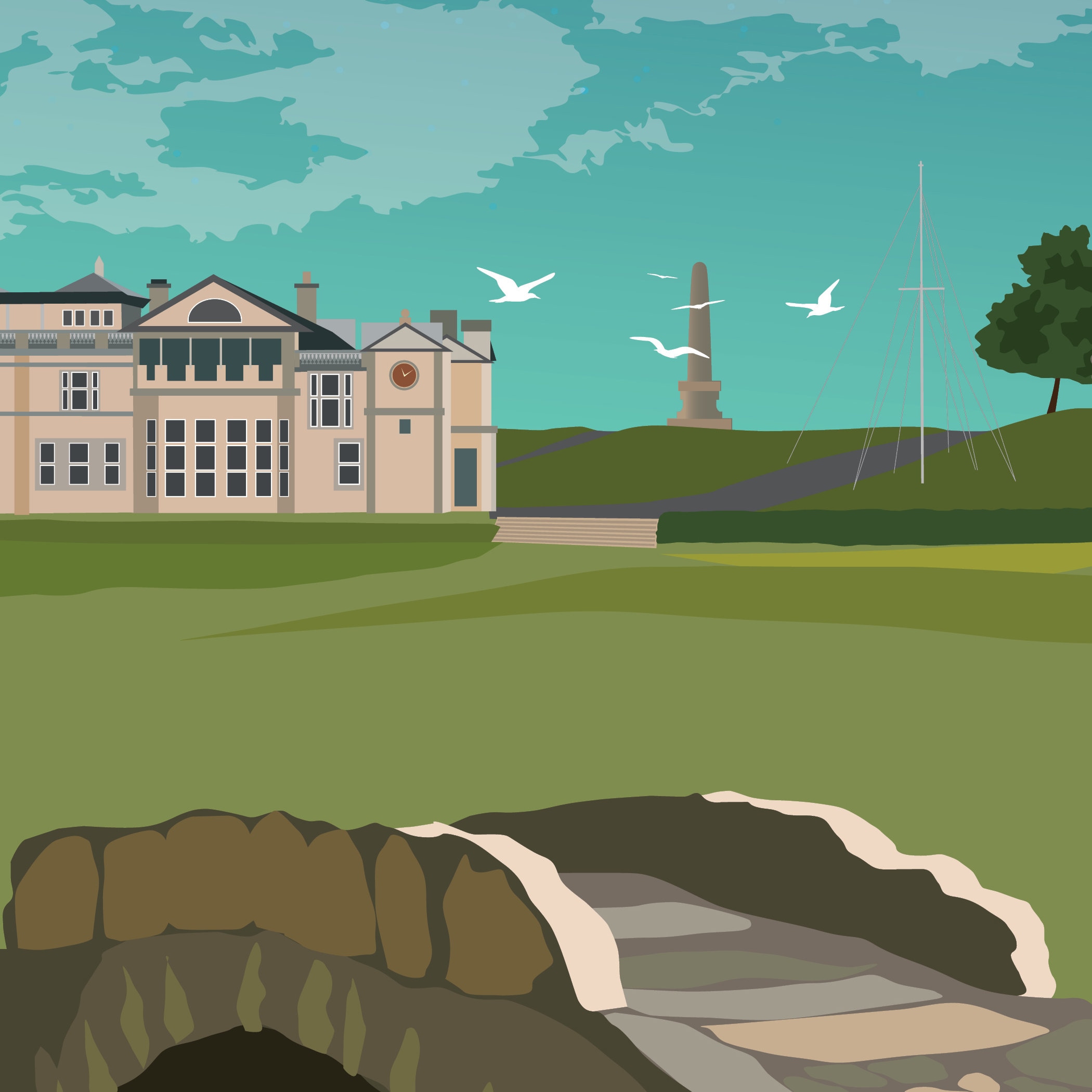 セントアンドリュース オールドコース ゴルフクラブ スウィル