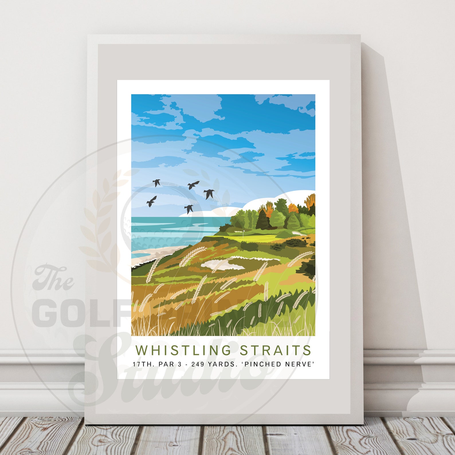 Whistling Straits 17th Hole Ryder Cup Pinched Nerve Kohler Etsy UK