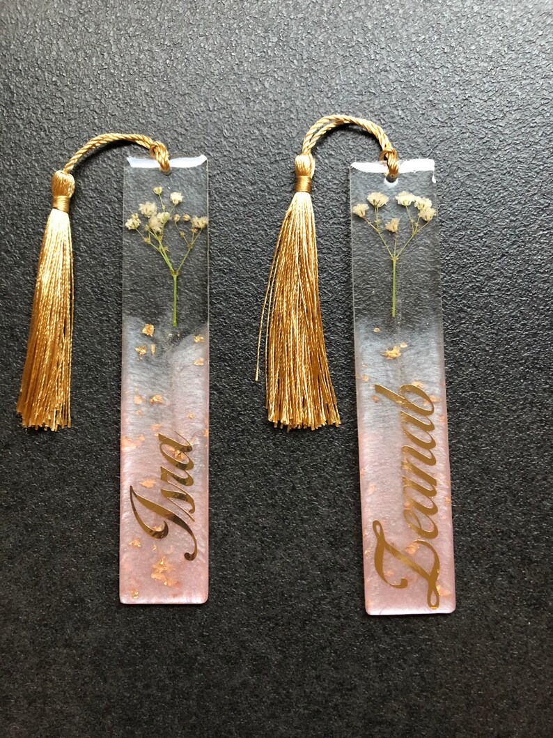 Bookmarks with names Etsy