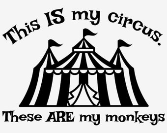 My Circus Decal