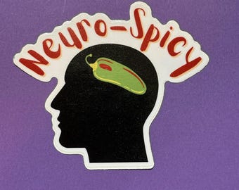 Neurospicy Sticker