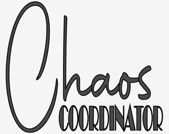 Chaos Coordinator Decal