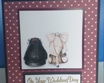 Handmade Wedding Card