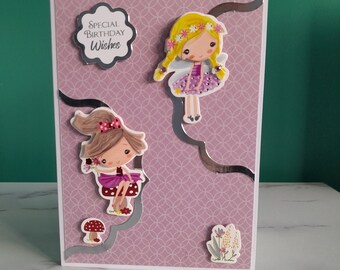 Tarjeta de cumpleaños hecha a mano