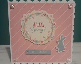 Tarjeta de Pascua hecha a mano