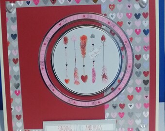Tarjeta de feliz día de San Valentín