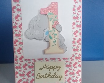 Yo a ti 1er tarjeta de cumpleaños