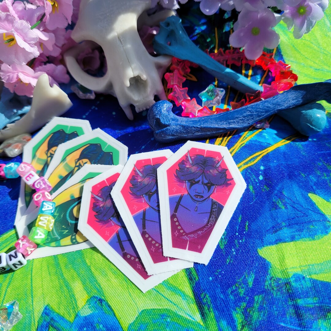 SHEN [nuclear Crotch Floss] Purple Transparent Sticker - Etsy